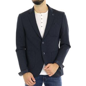 GIACCA STRETCH BLU